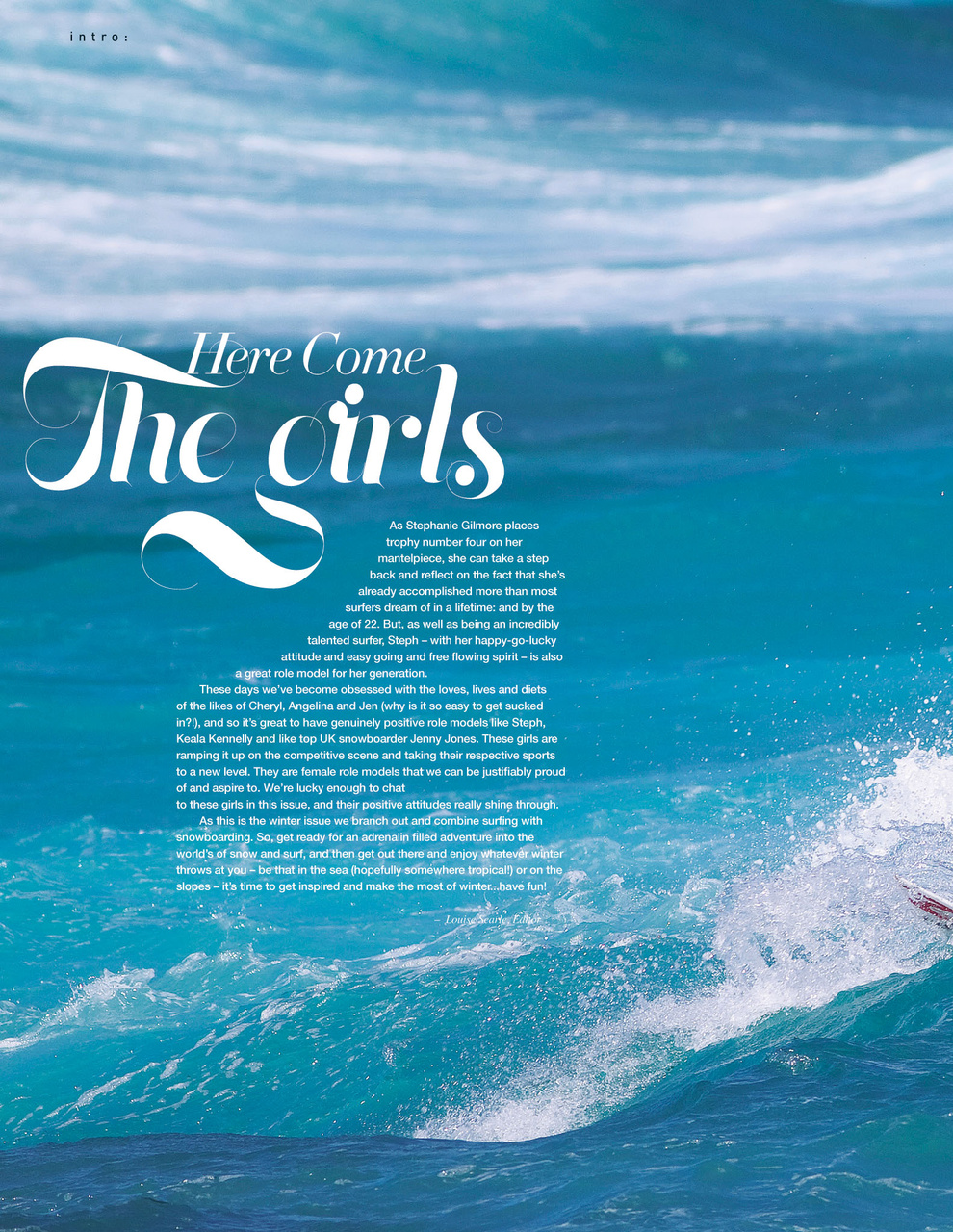SurfGirl Magazine Preview Pages