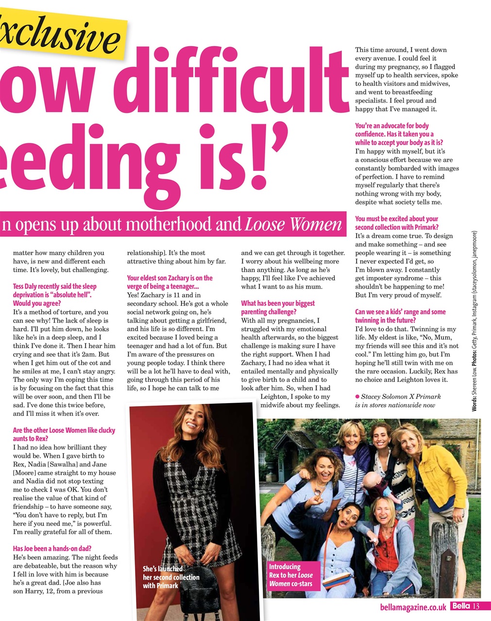 Bella Magazine Preview Pages