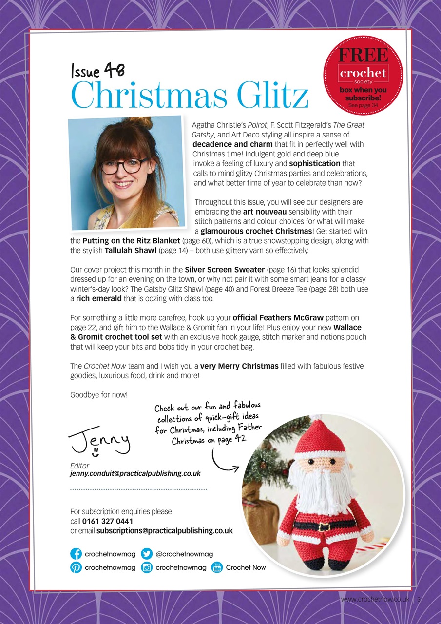 Crochet Now Magazine Preview Pages