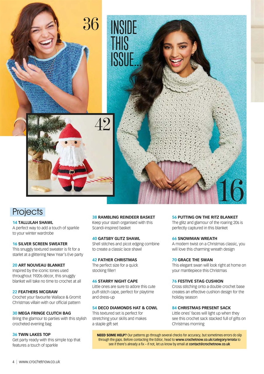 Crochet Now Magazine Preview Pages