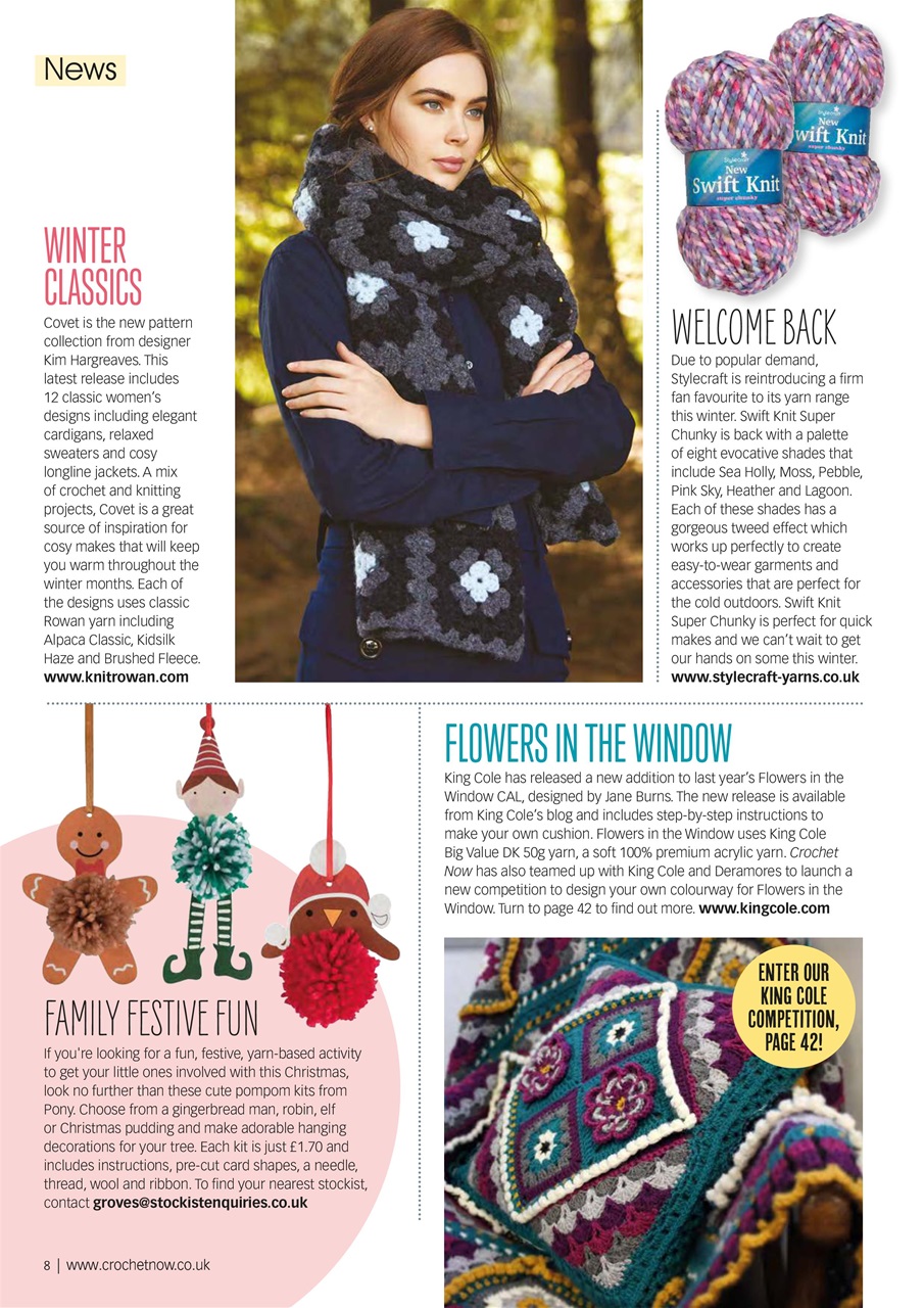 Crochet Now Magazine Preview Pages