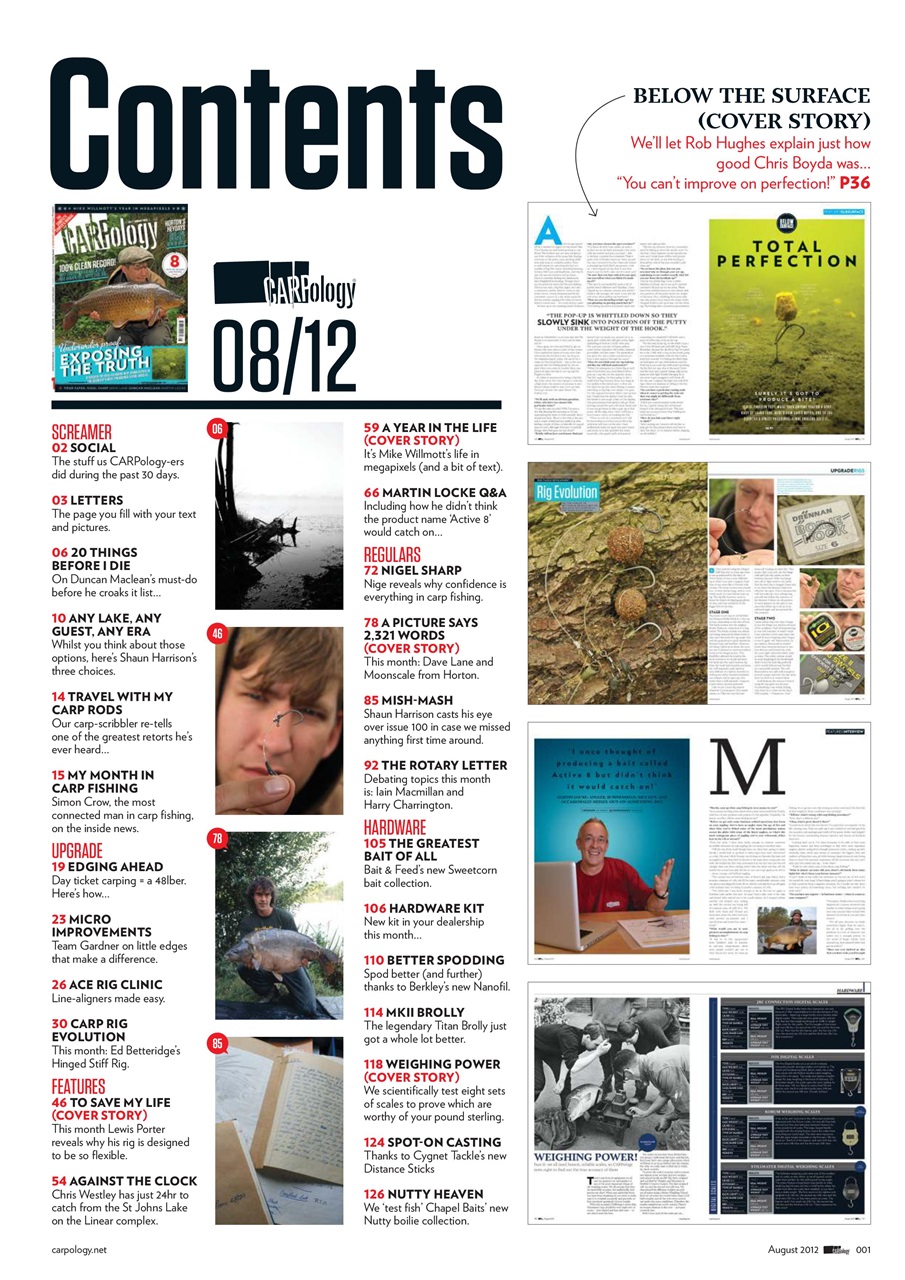 CARPology Magazine Preview Pages