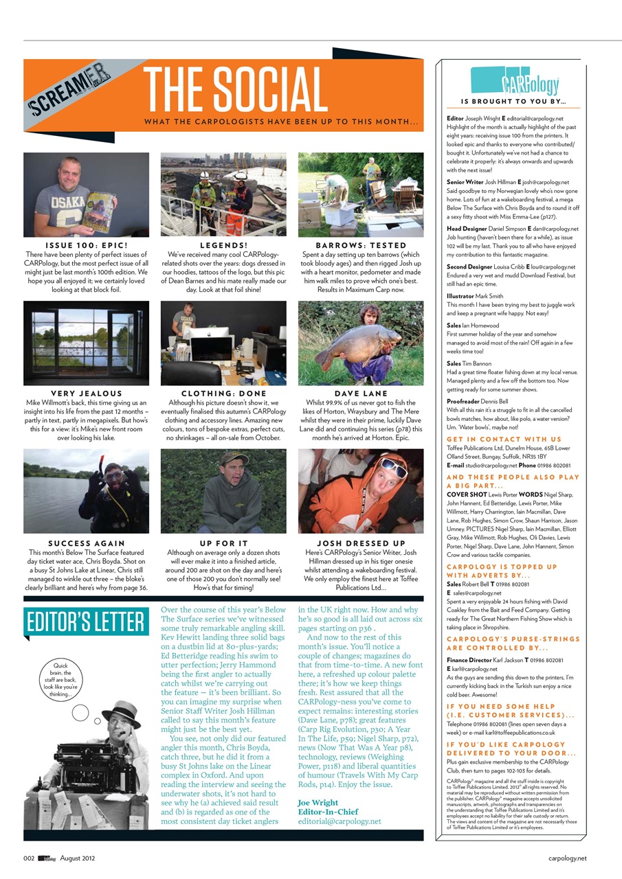 CARPology Magazine Preview Pages