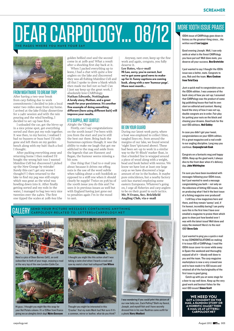 CARPology Magazine Preview Pages