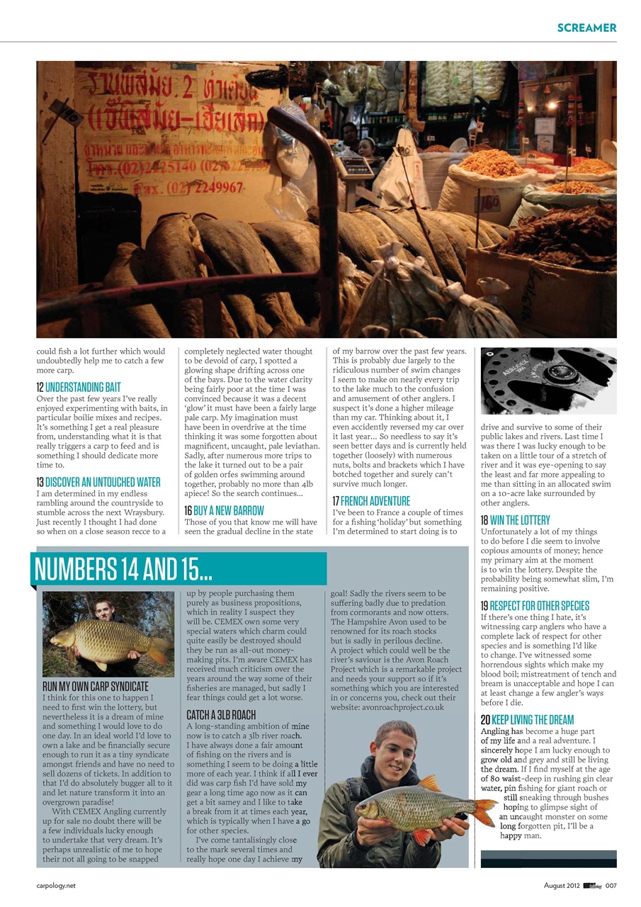 CARPology Magazine Preview Pages