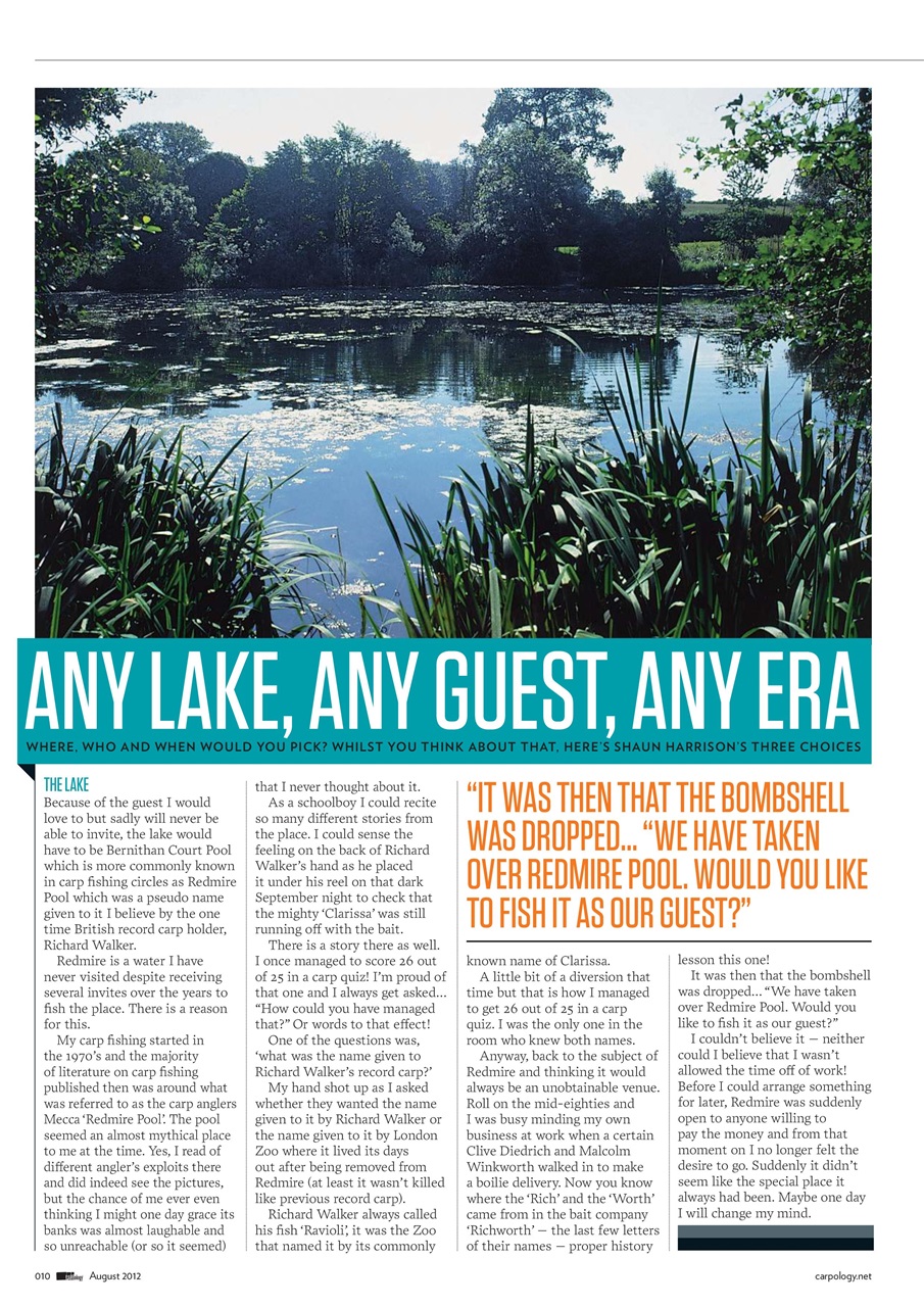 CARPology Magazine Preview Pages