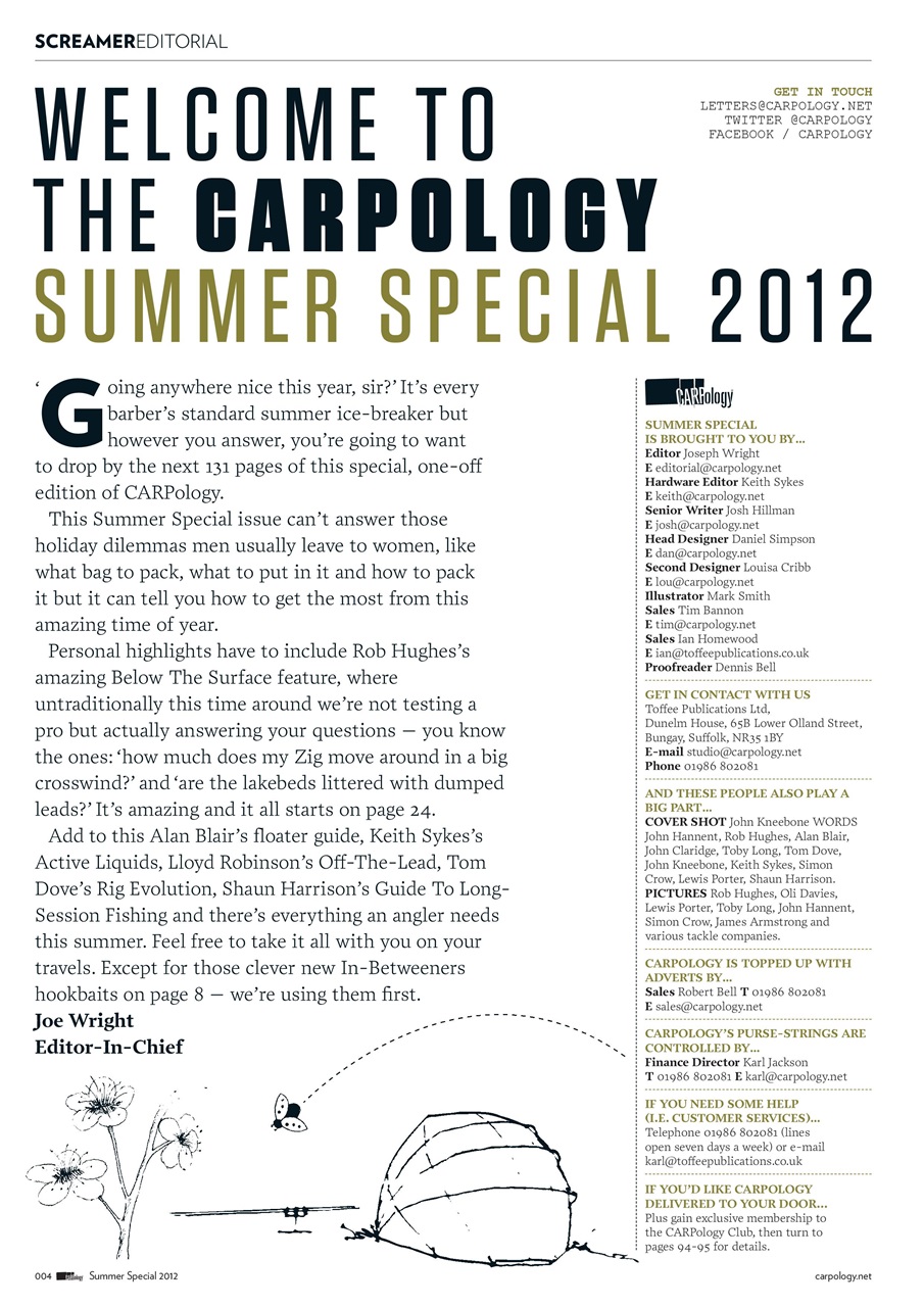 CARPology Magazine Preview Pages