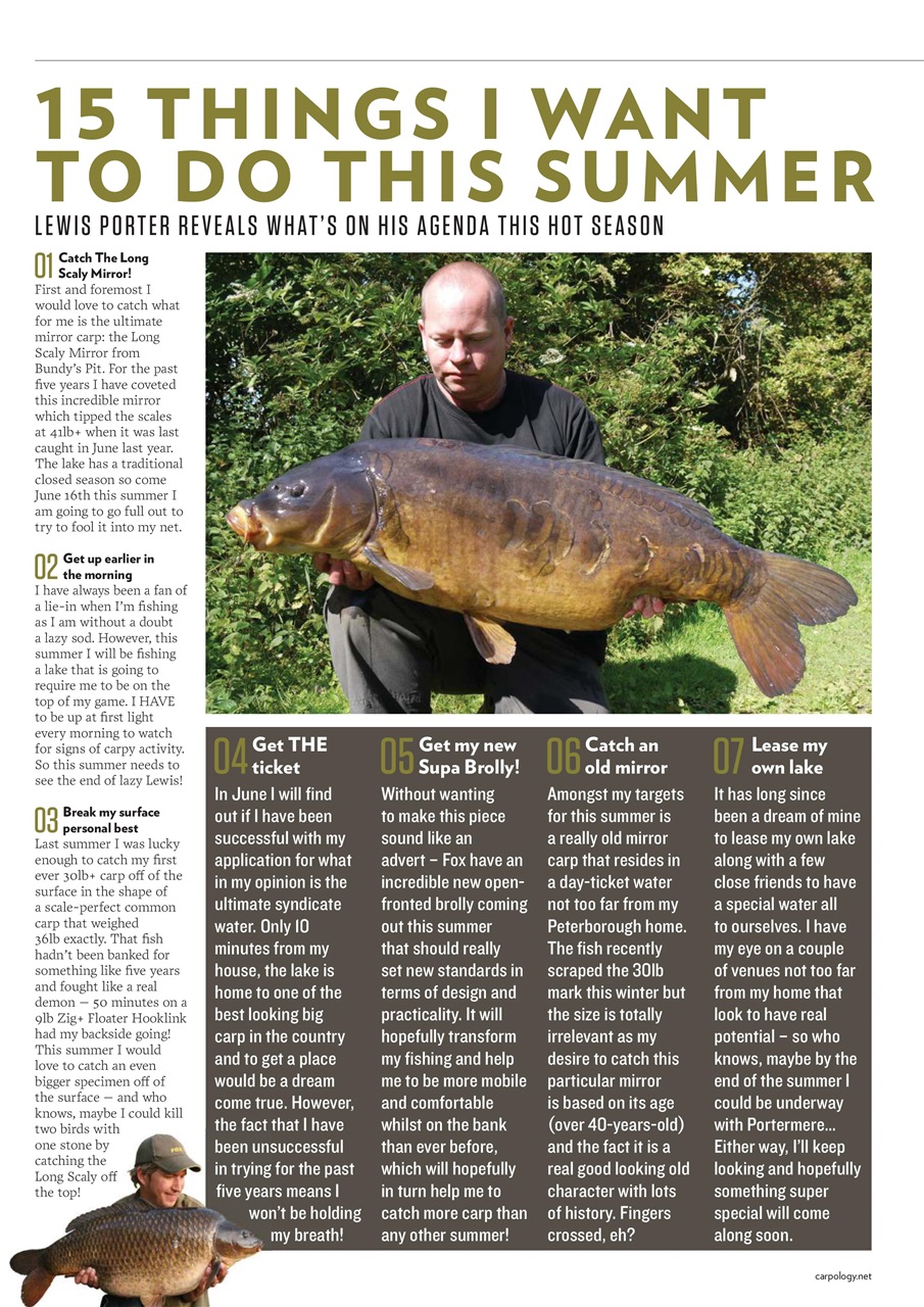 CARPology Magazine Preview Pages