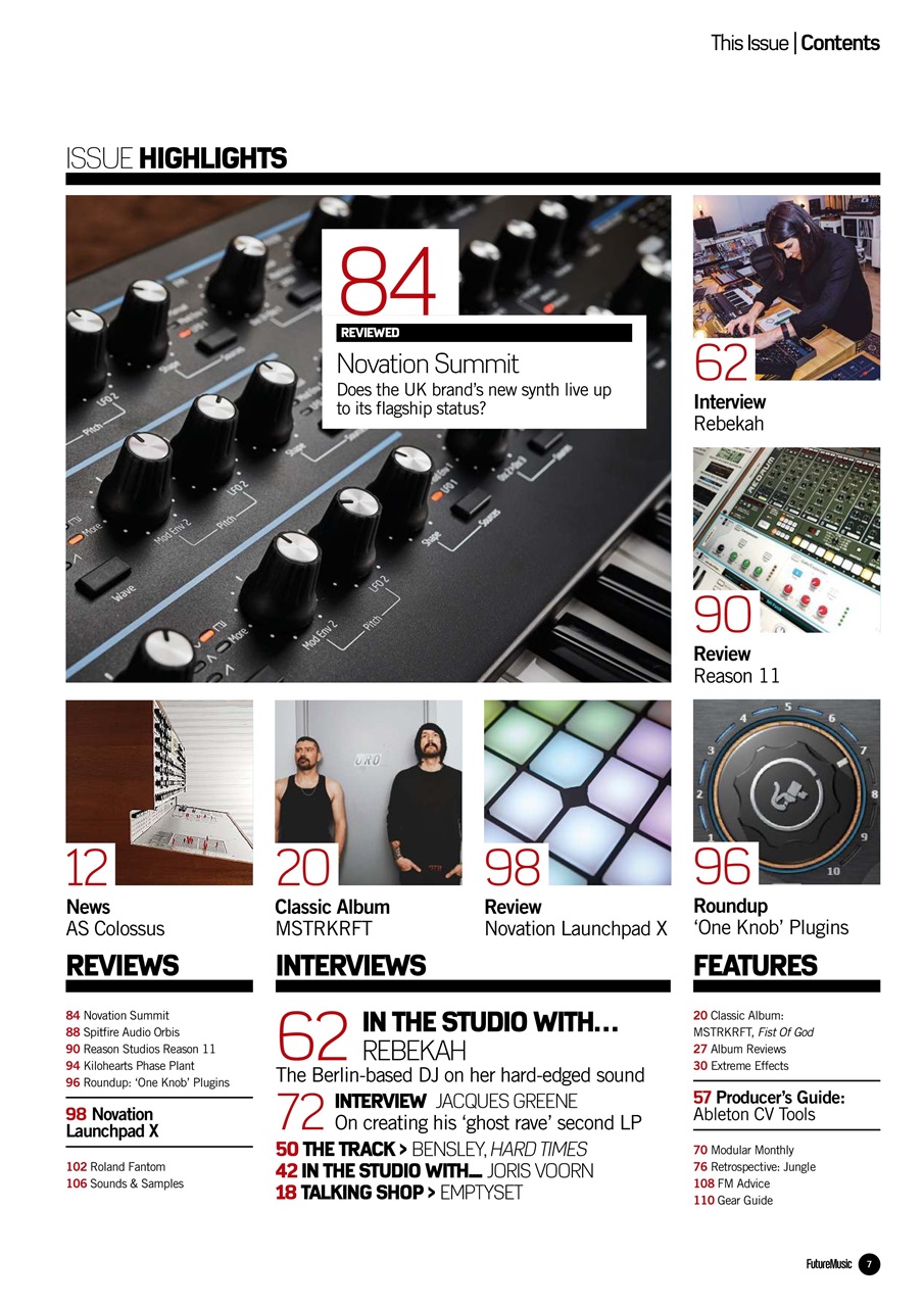 Future Music Preview Pages