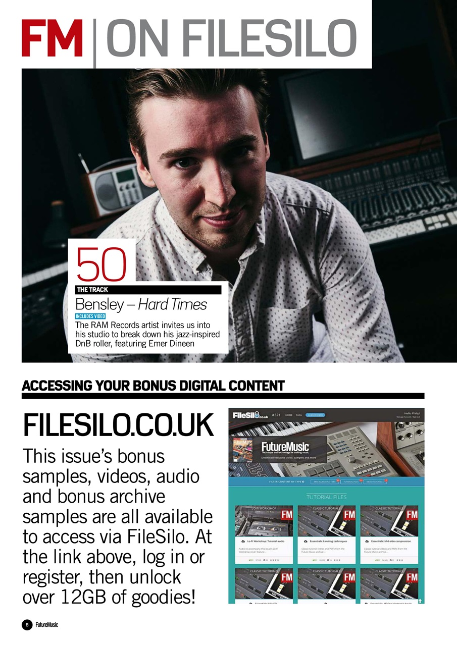 Future Music Preview Pages