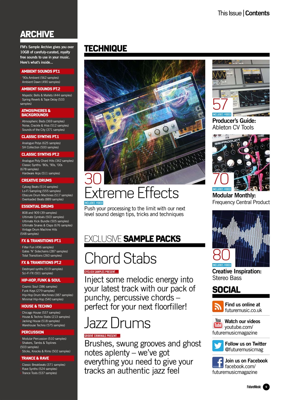 Future Music Preview Pages