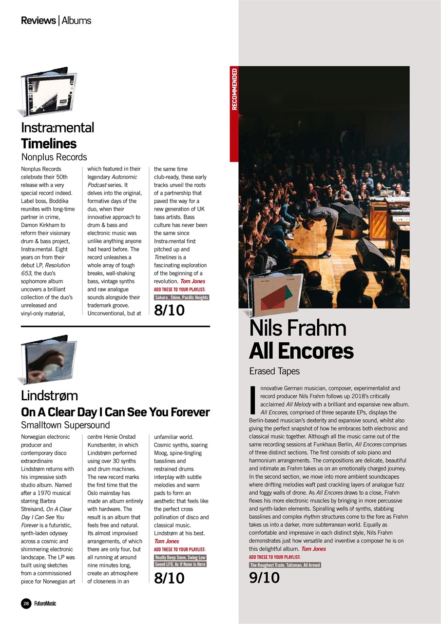 Future Music Preview Pages