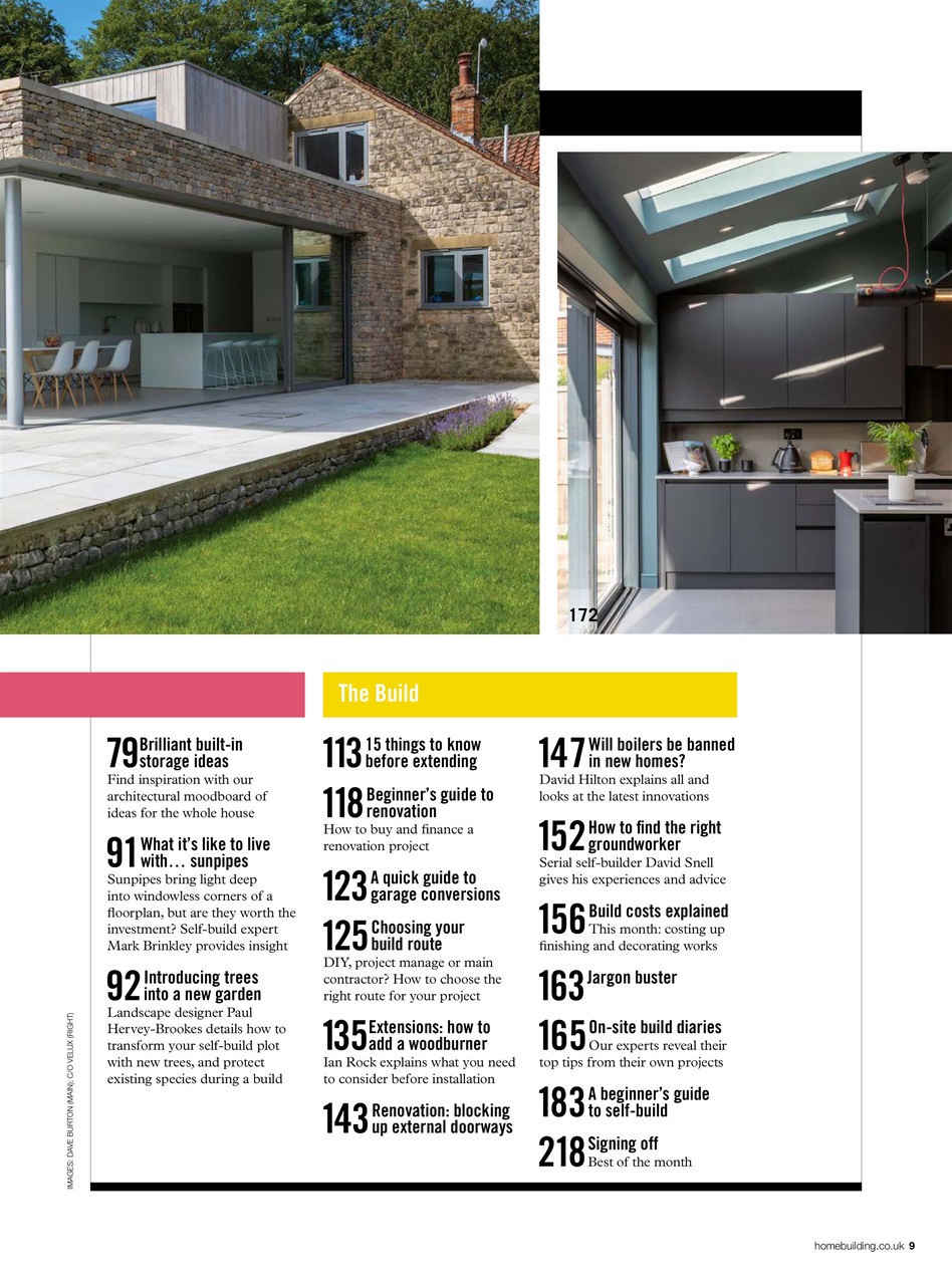 Homebuilding & Renovating Magazine Preview Pages