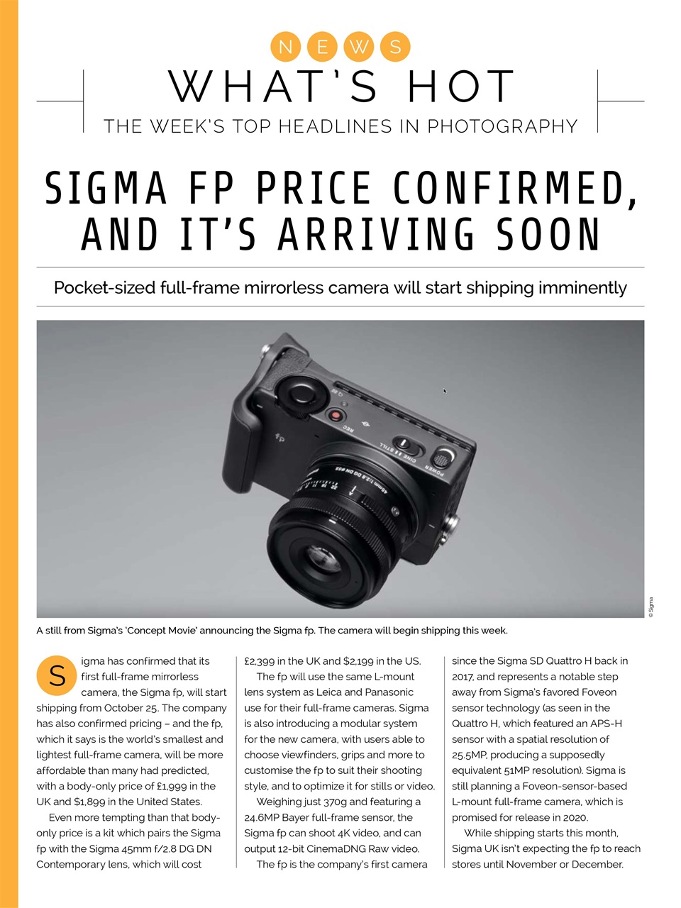 Photography Week Preview Pages