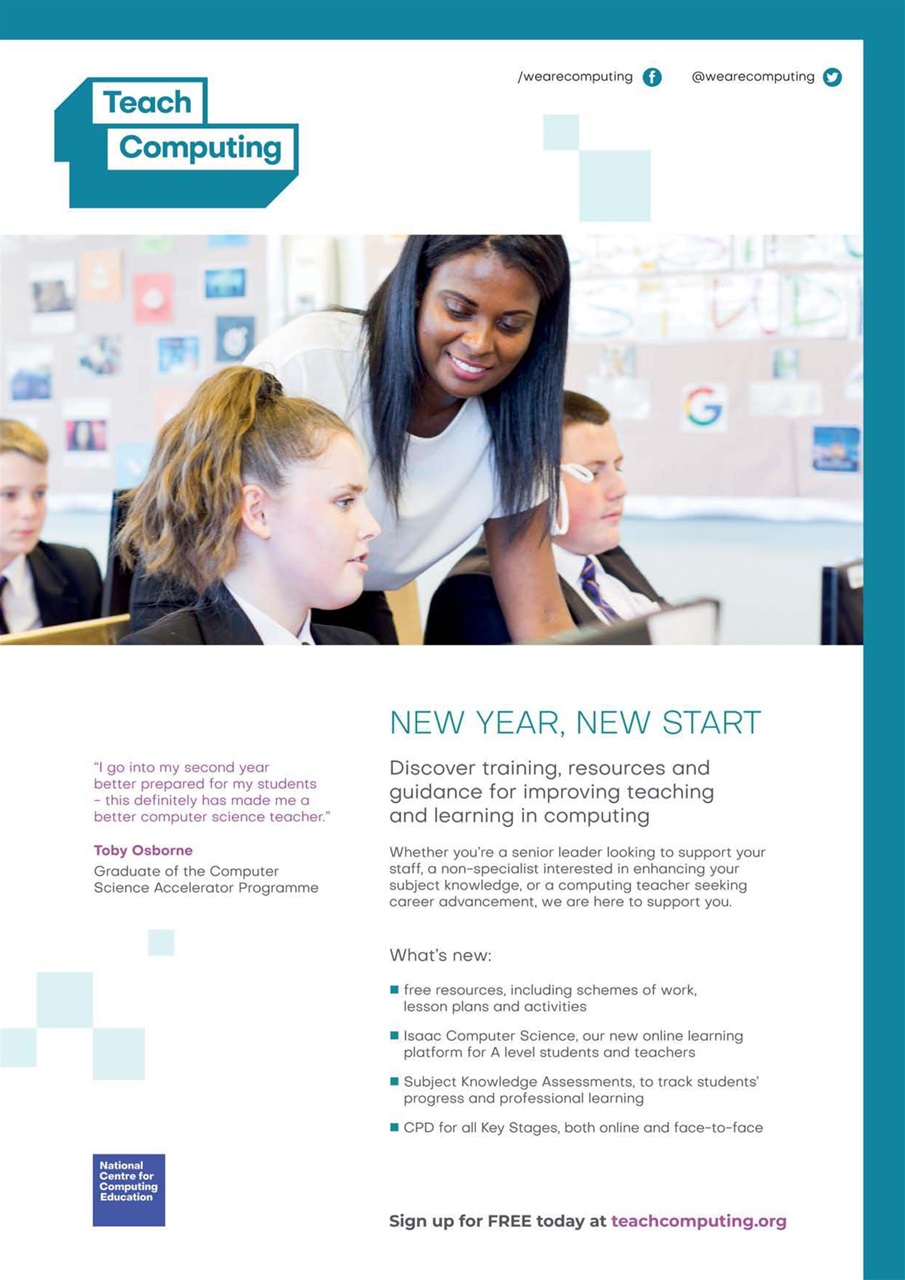 Teach Secondary Preview Pages