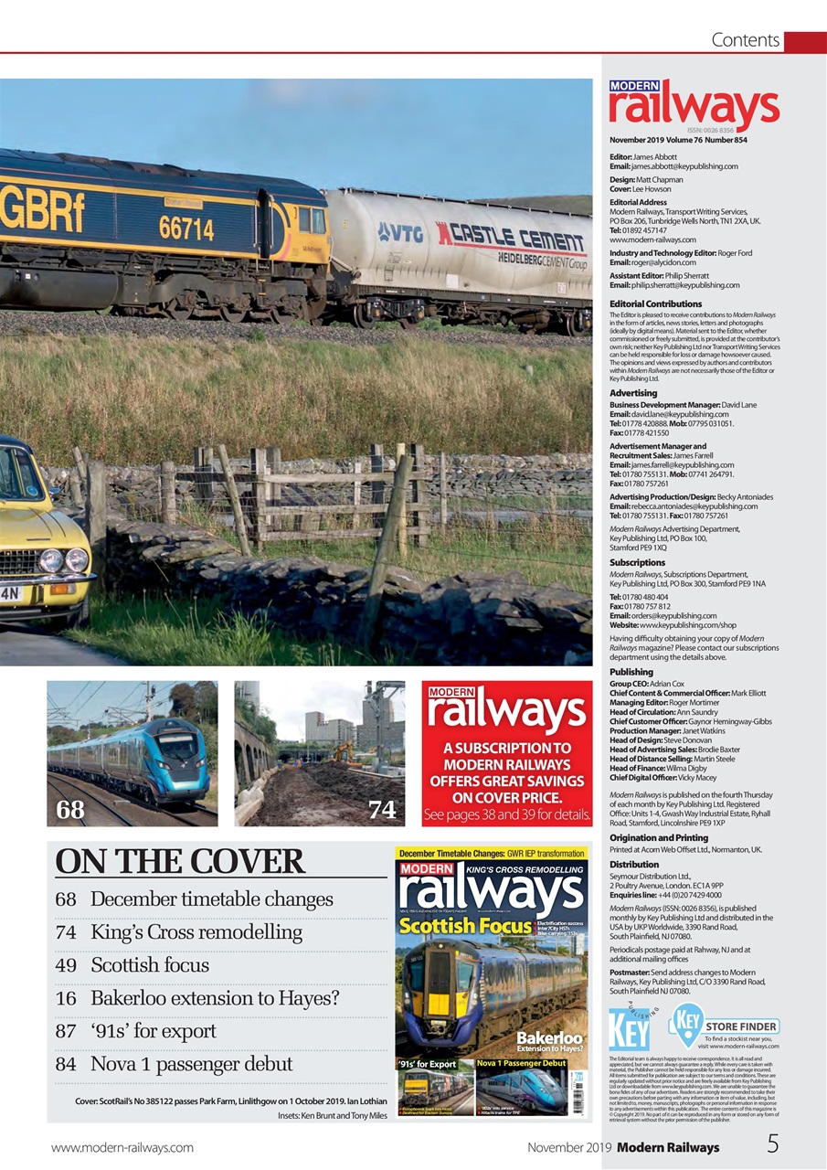 Modern Railways Preview Pages