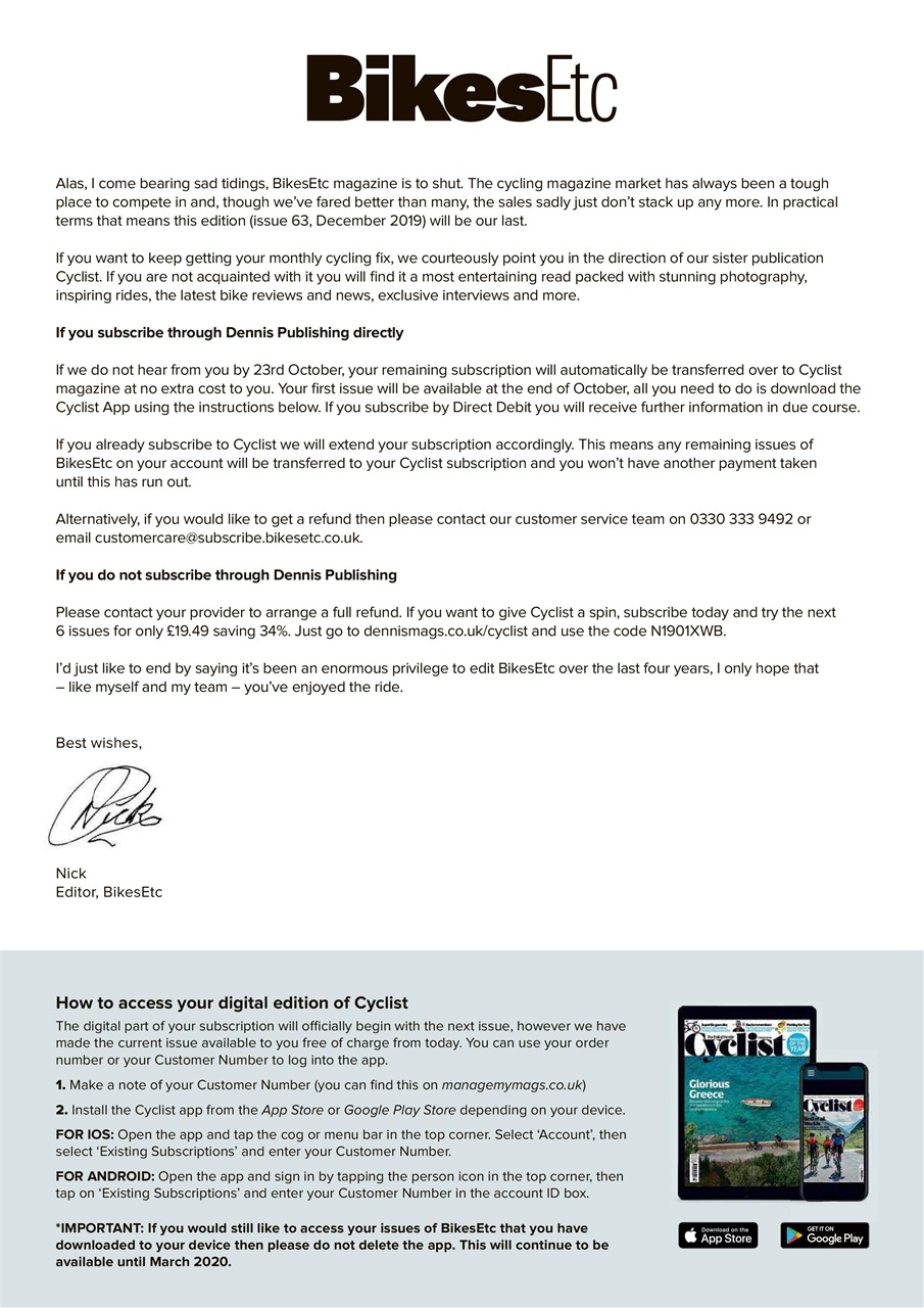 Bikes Etc Preview Pages