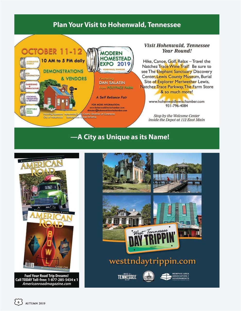 American Road Preview Pages