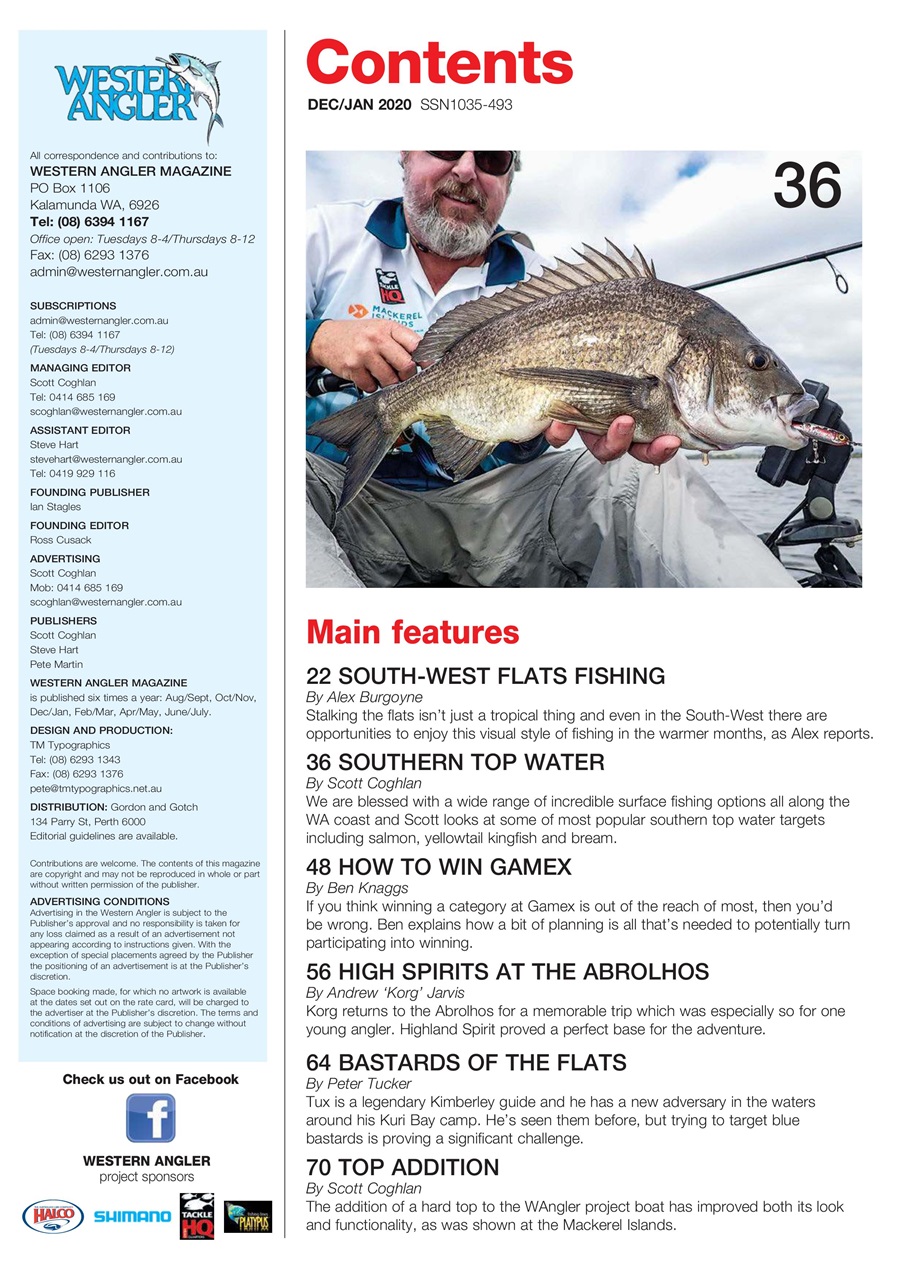 Western Angler Preview Pages