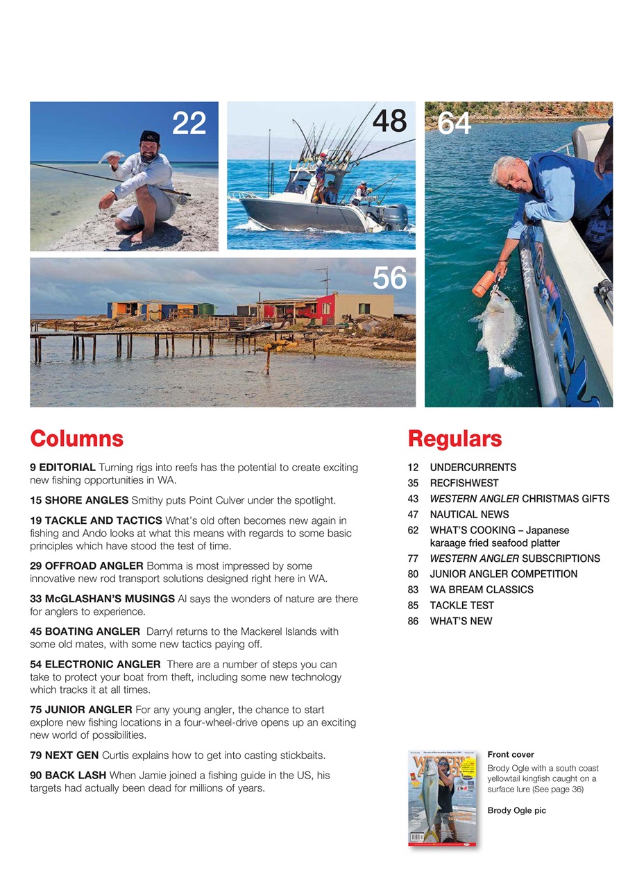 Western Angler Preview Pages