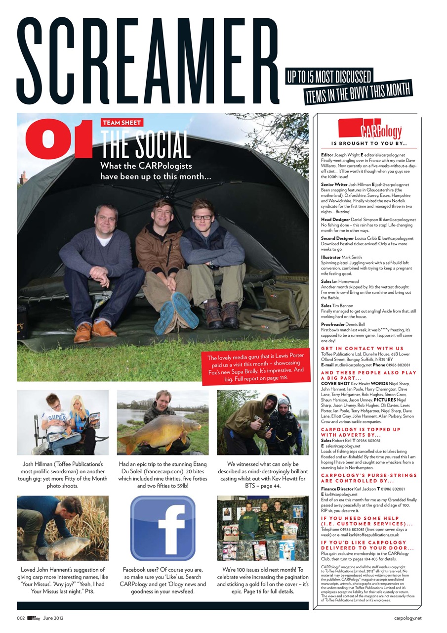 CARPology Magazine Preview Pages
