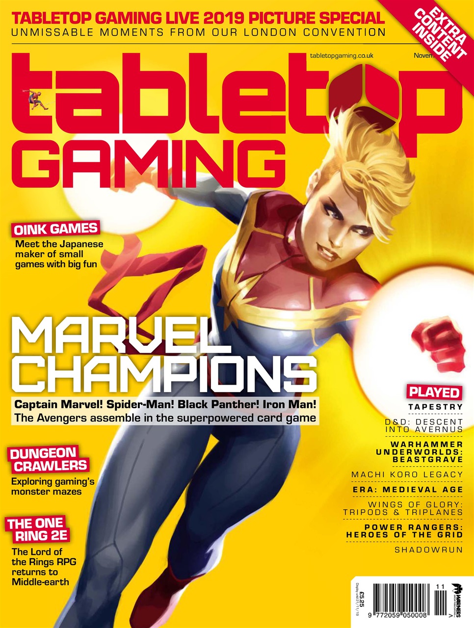 Tabletop Gaming Preview Pages