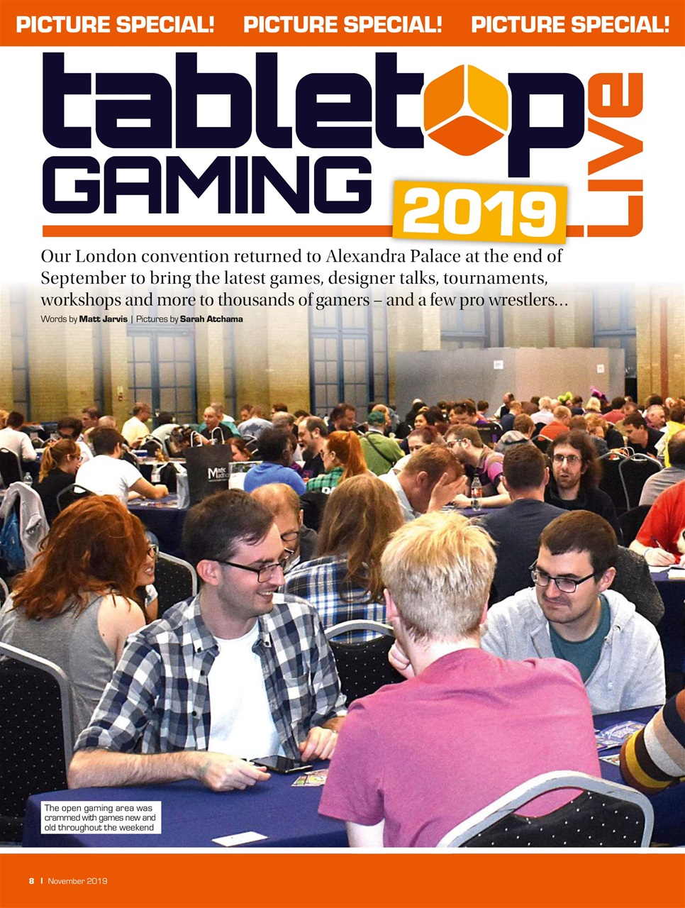 Tabletop Gaming Preview Pages