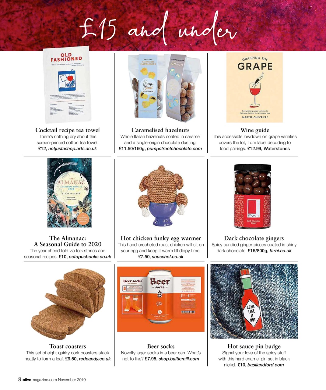 Olive Magazine Preview Pages