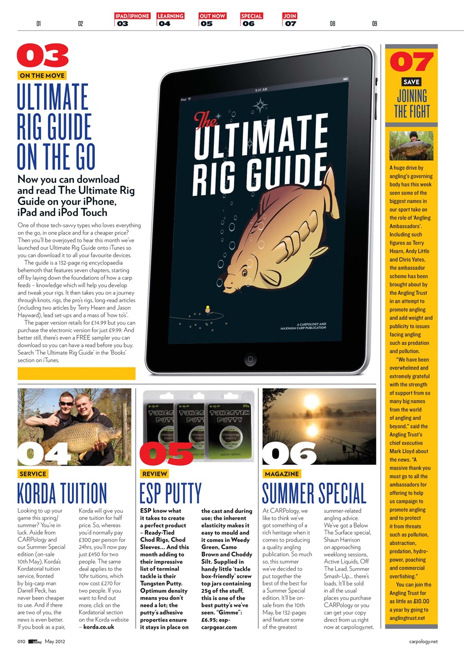 CARPology Magazine Preview Pages