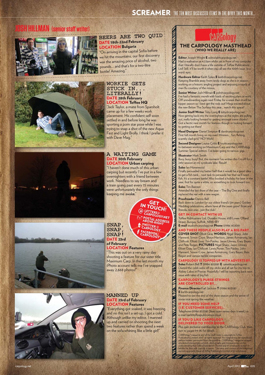 CARPology Magazine Preview Pages