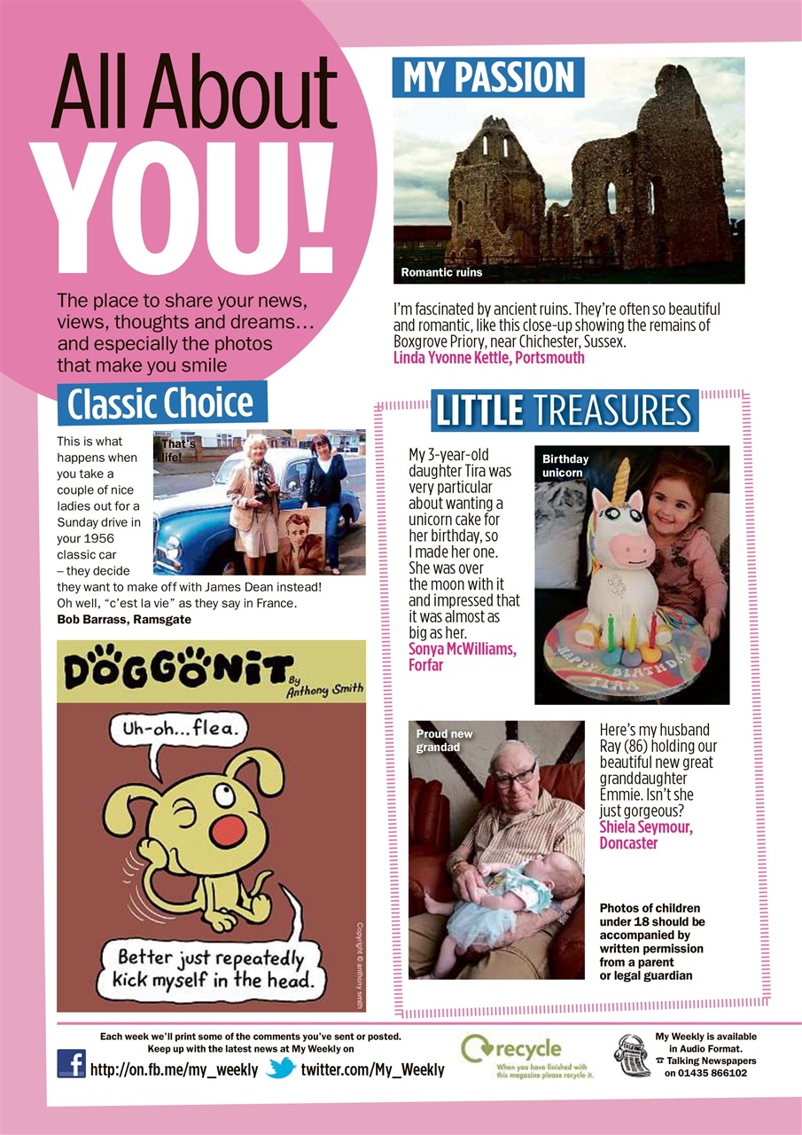 My Weekly Preview Pages