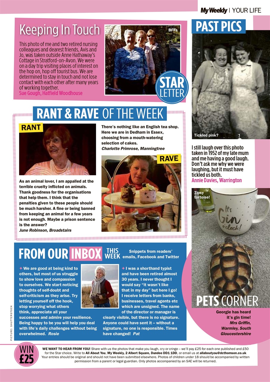 My Weekly Preview Pages