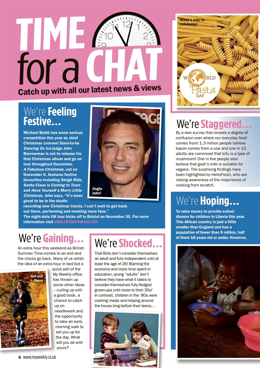 My Weekly Preview Pages