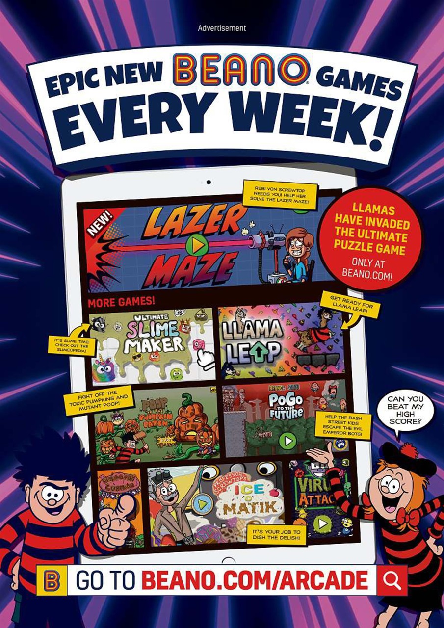 Beano Preview Pages