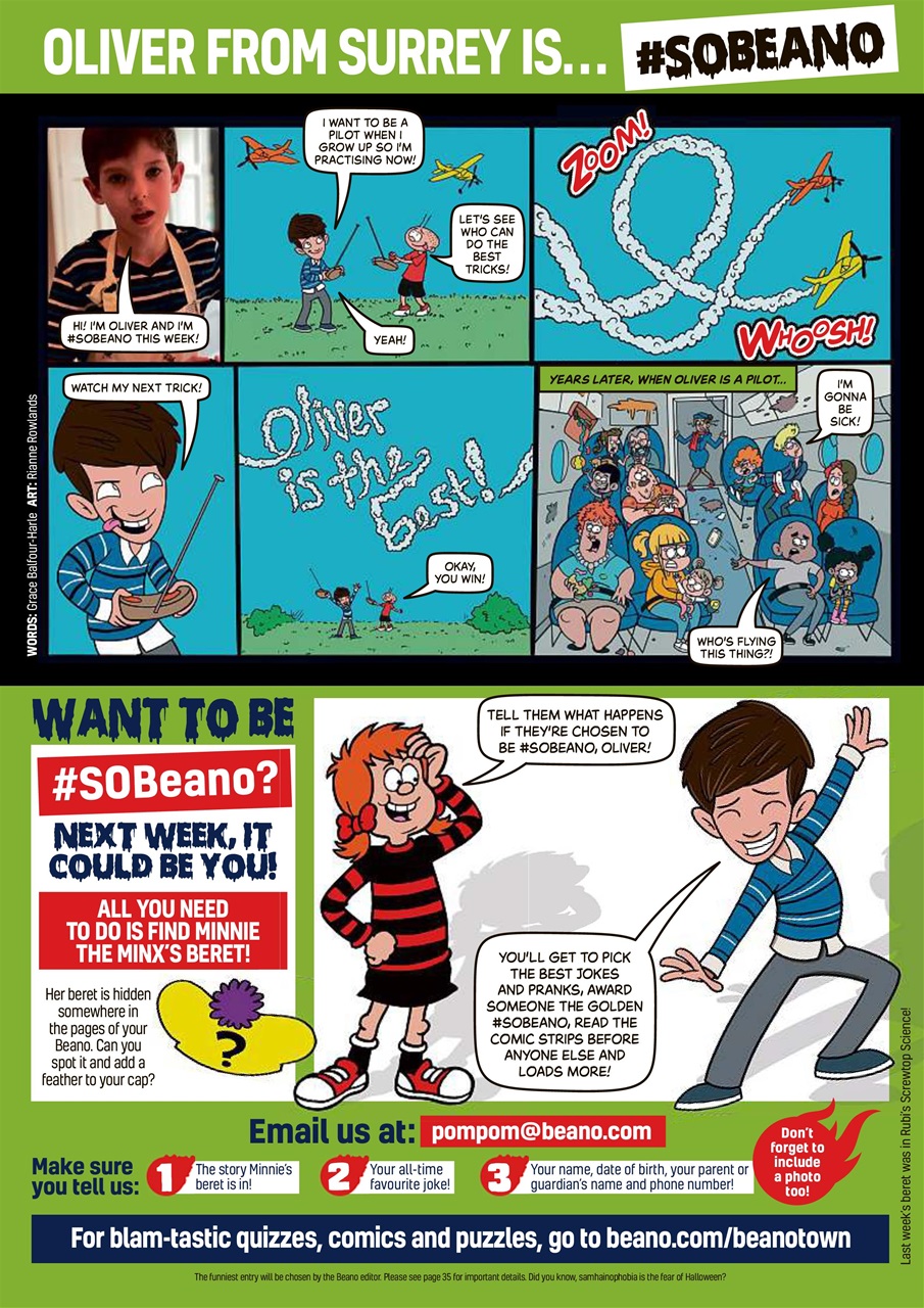 Beano Preview Pages