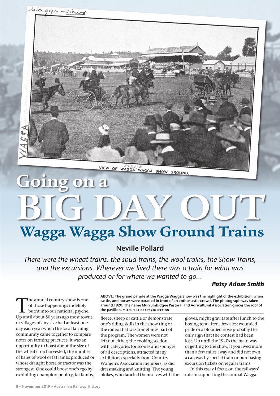Australian Railway History Preview Pages