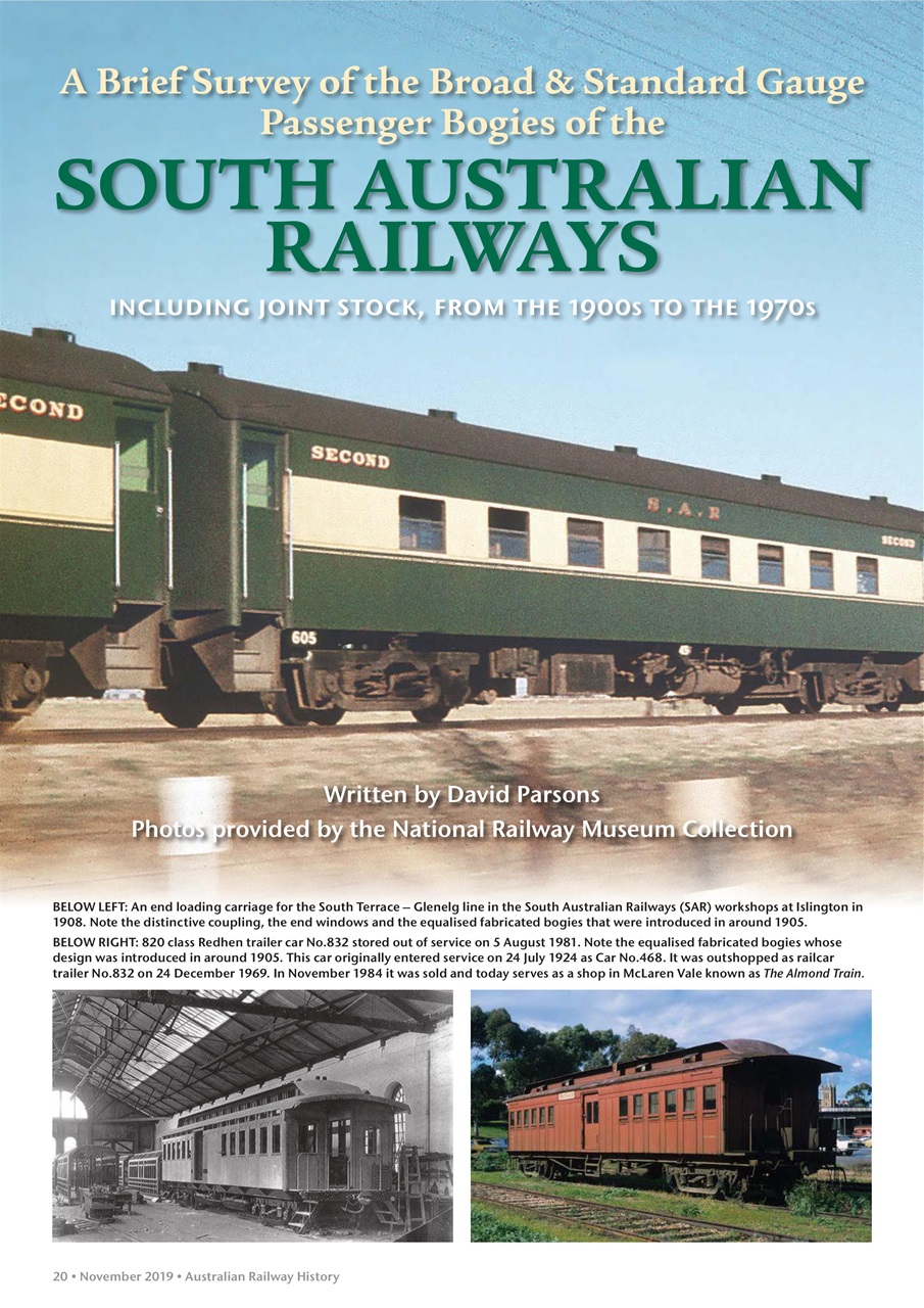 Australian Railway History Preview Pages