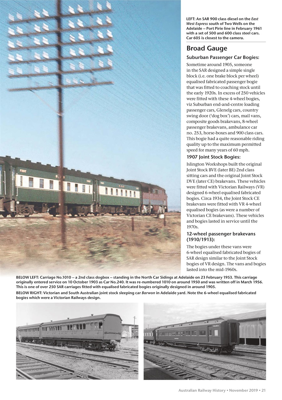 Australian Railway History Preview Pages