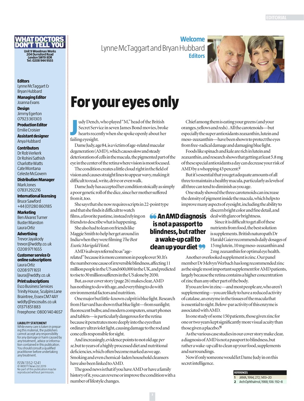 What Doctors Don't Tell You Preview Pages