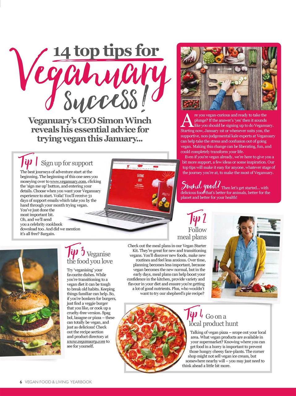 Vegan Cookbook Preview Pages