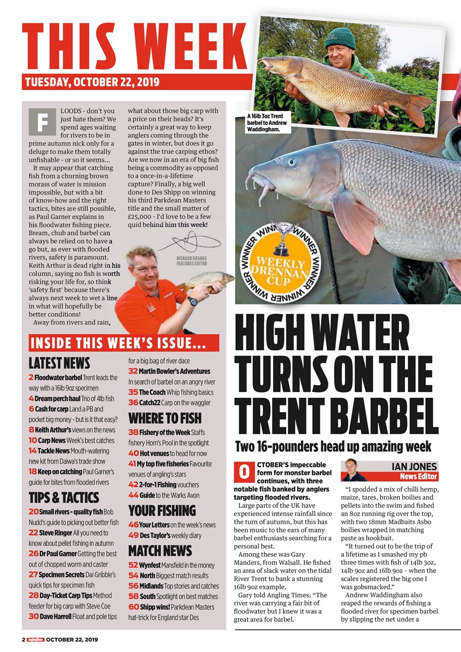 Angling Times Preview Pages