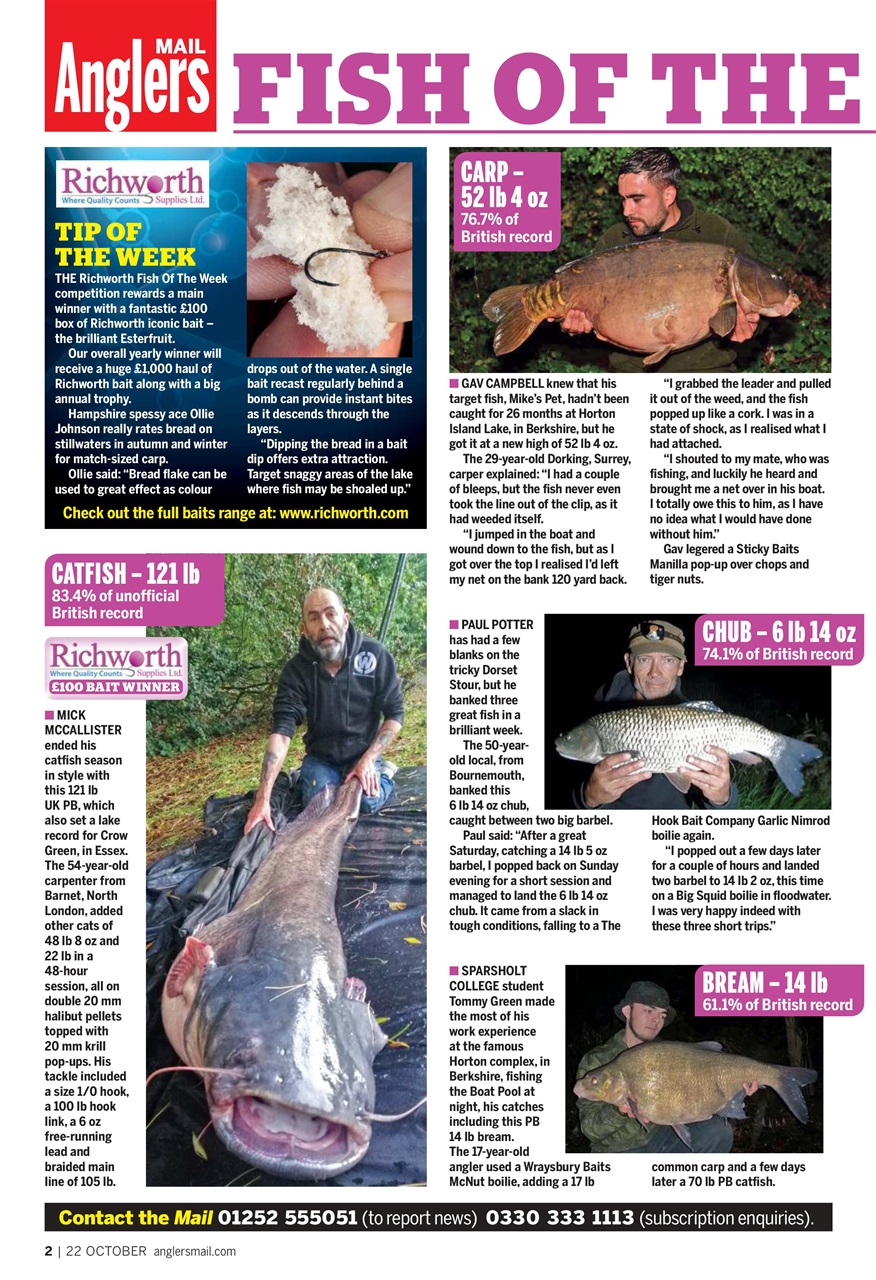 Anglers Mail Preview Pages