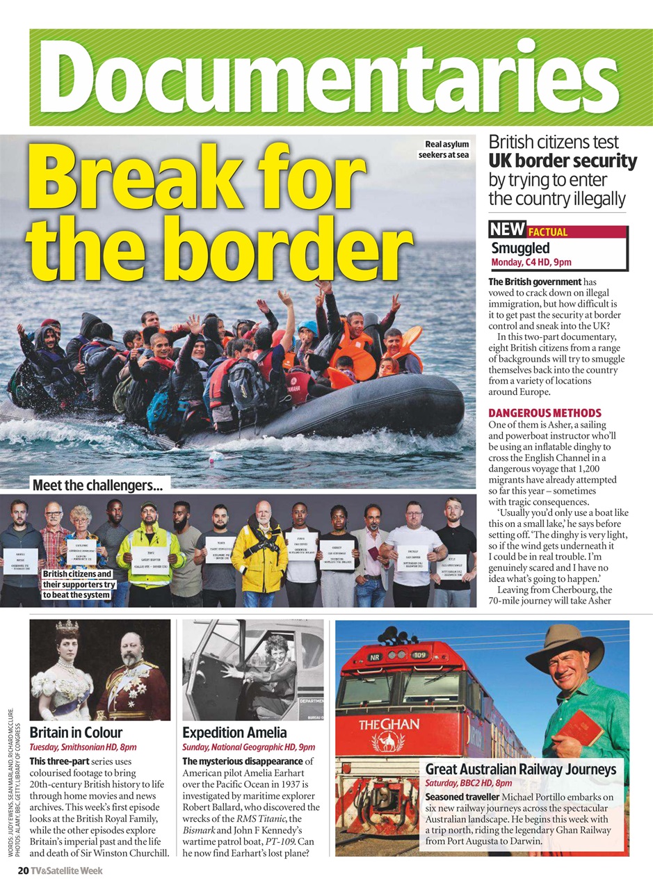 TV & Satellite Week Preview Pages