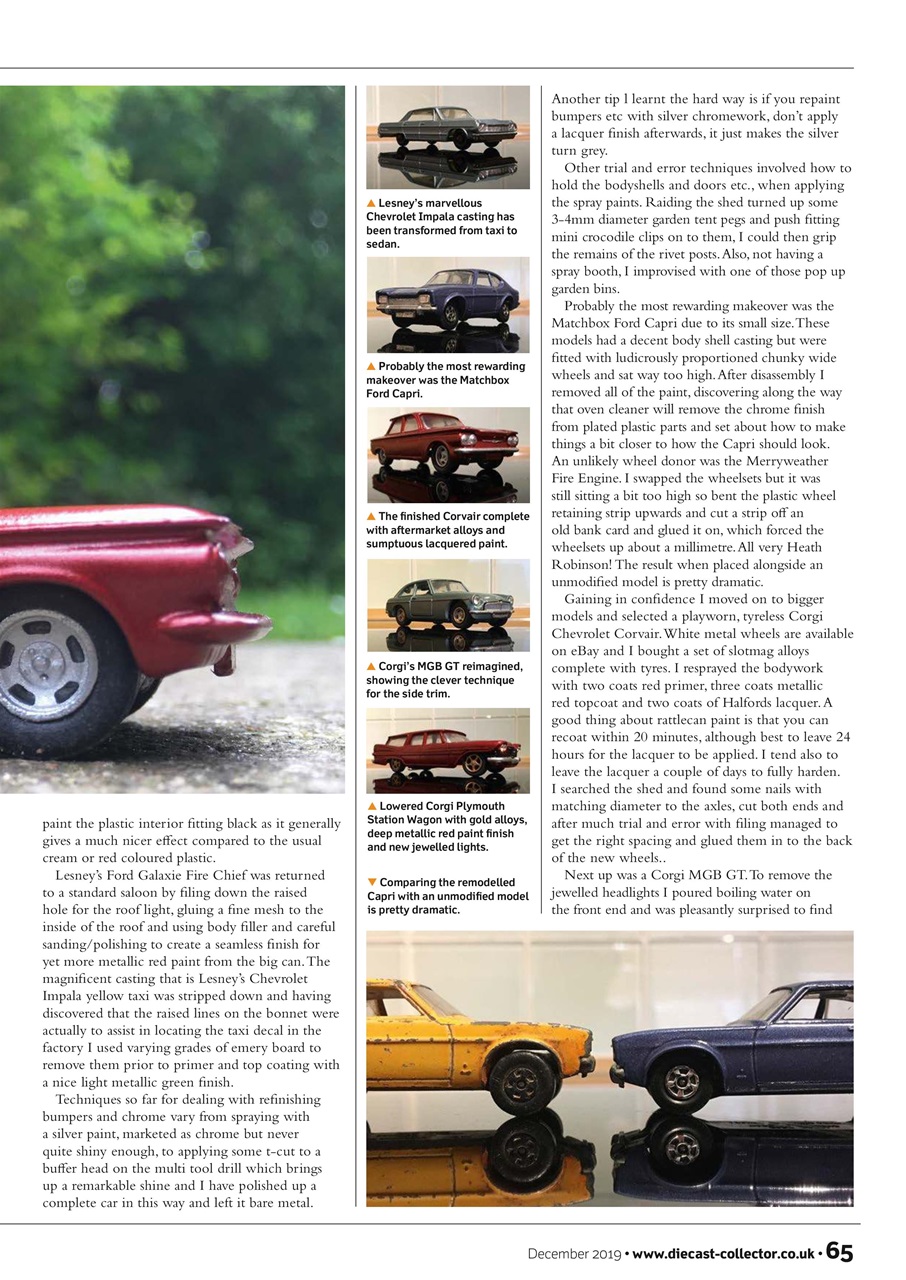 Diecast Collector Preview Pages