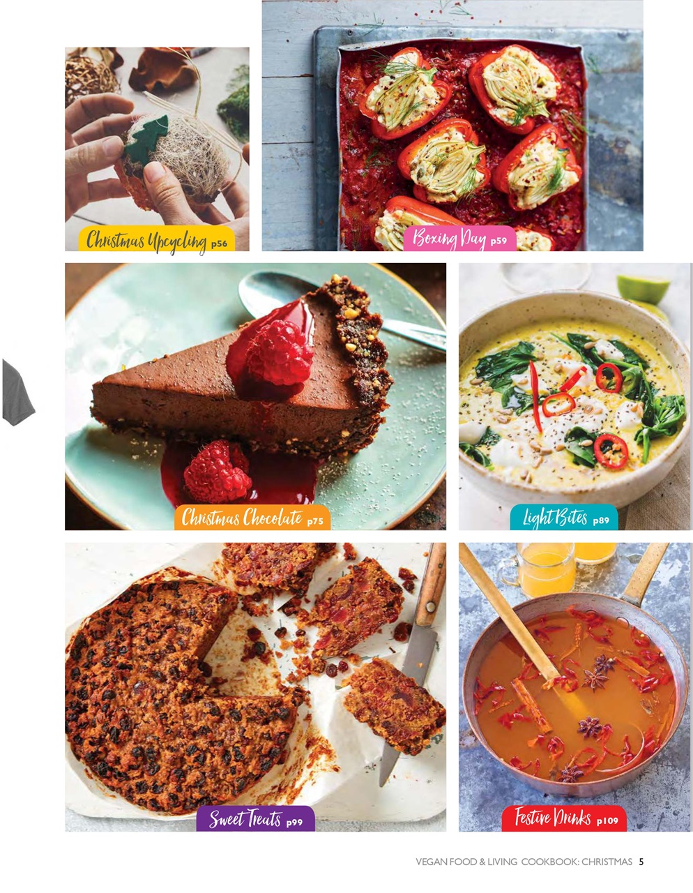 Vegan Cookbook Preview Pages