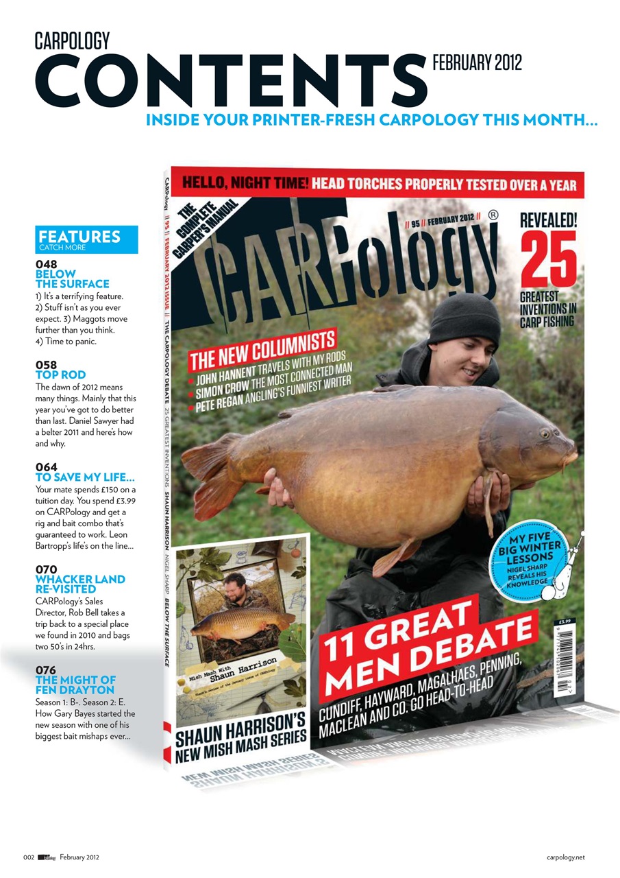CARPology Magazine Preview Pages