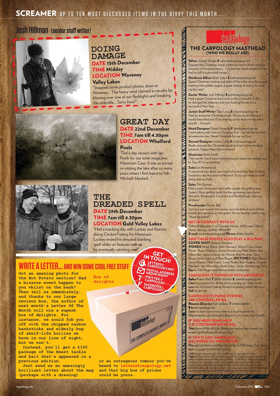 CARPology Magazine Preview Pages