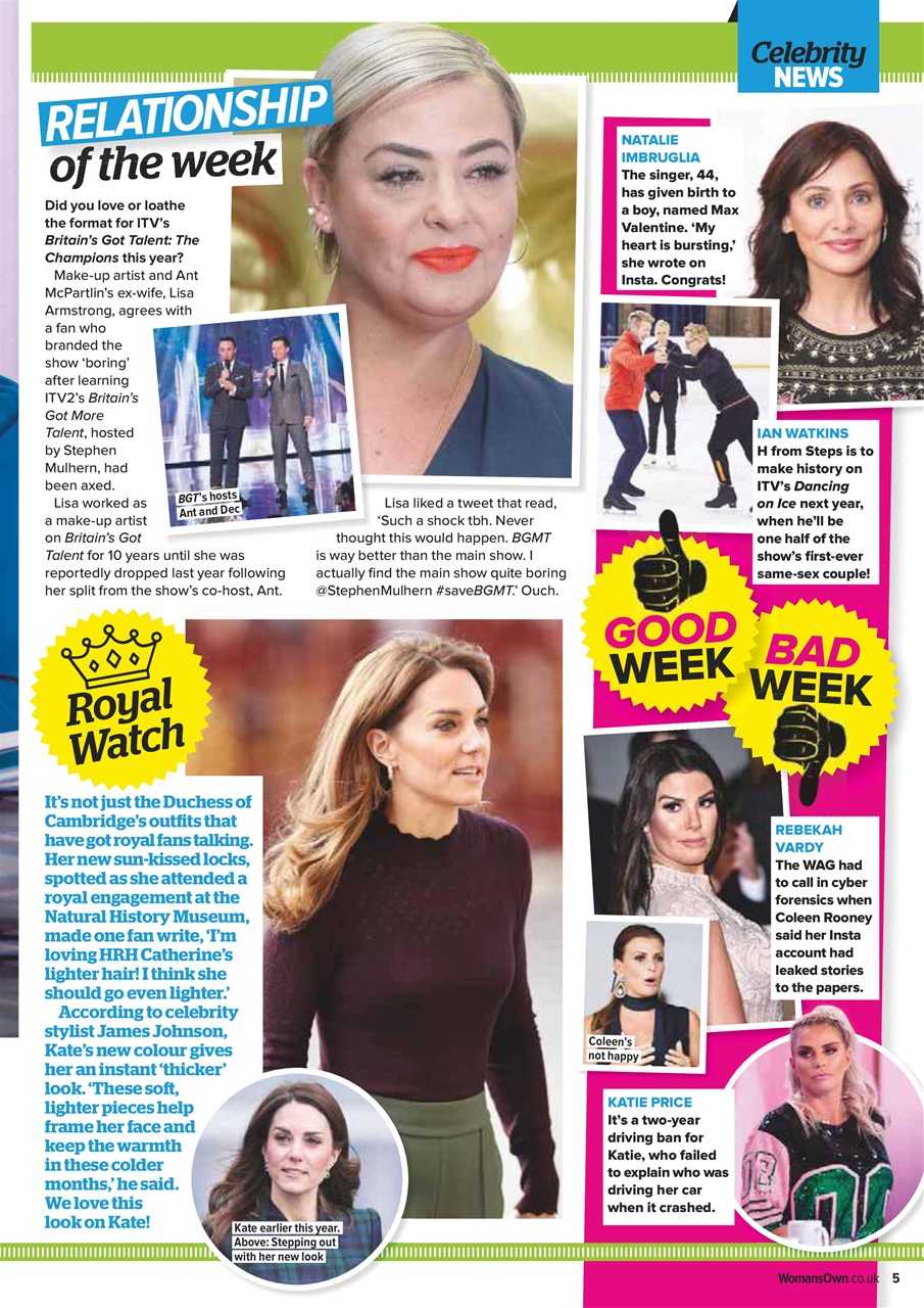 Woman's Own Preview Pages