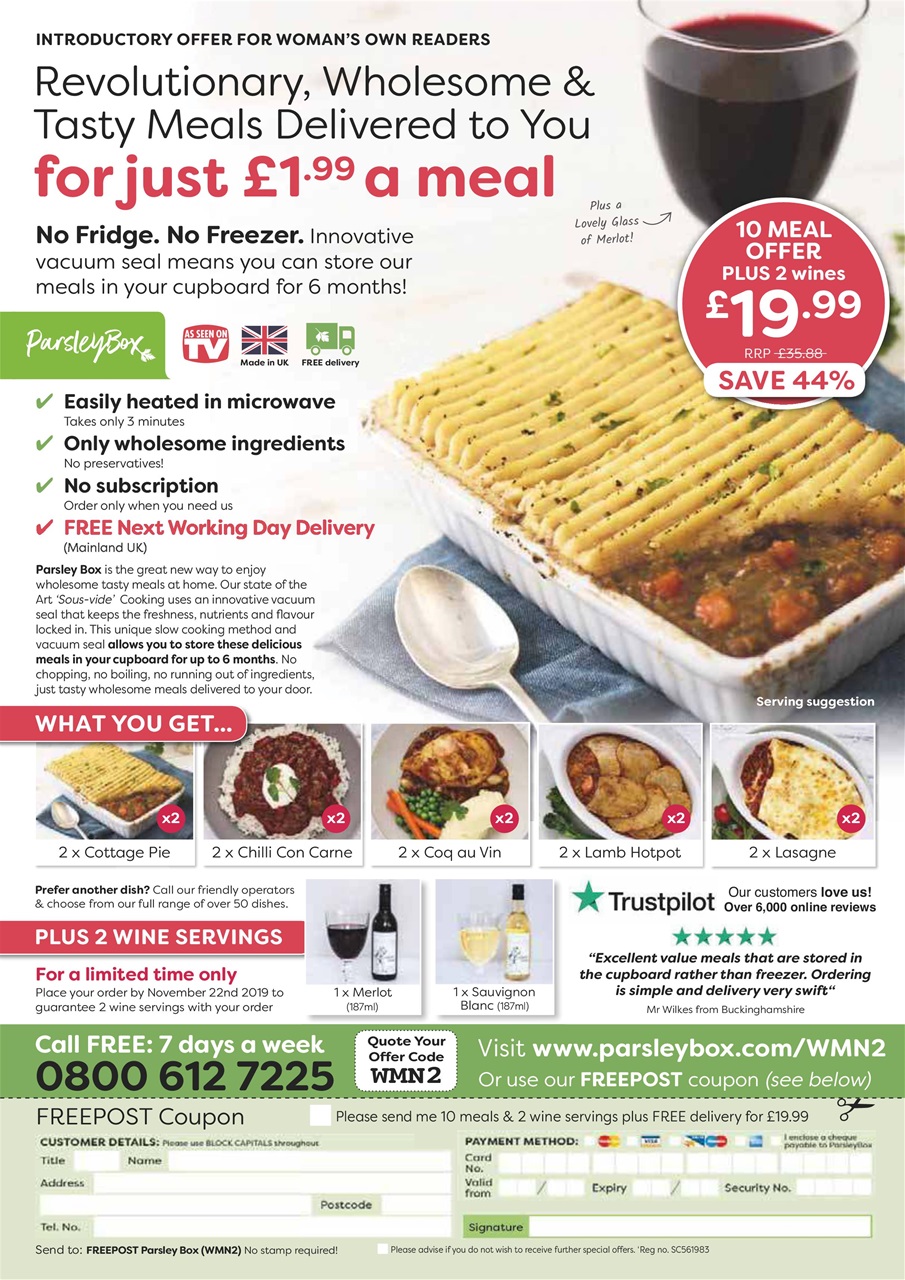 Woman's Own Preview Pages