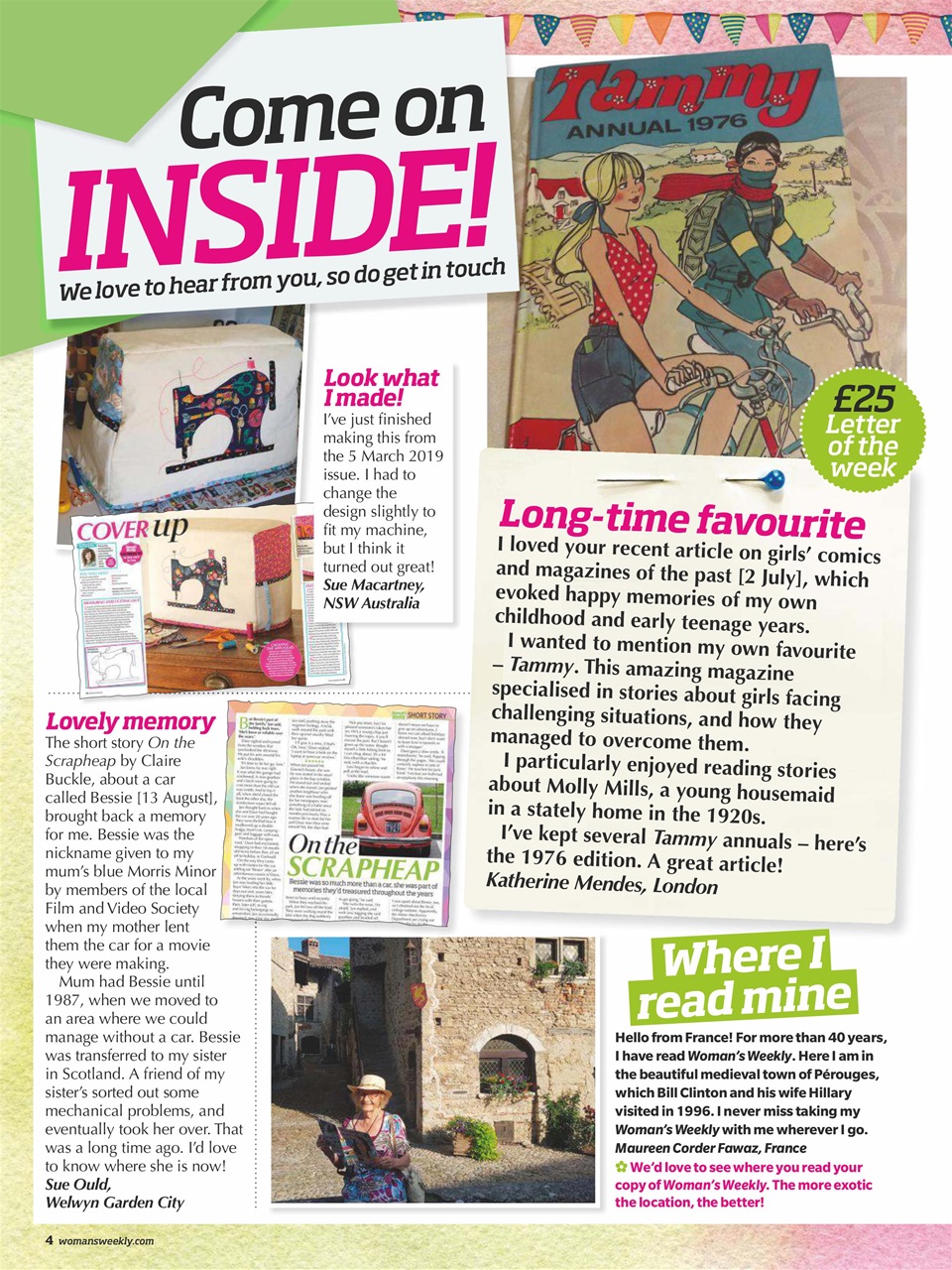 Woman's Weekly Preview Pages